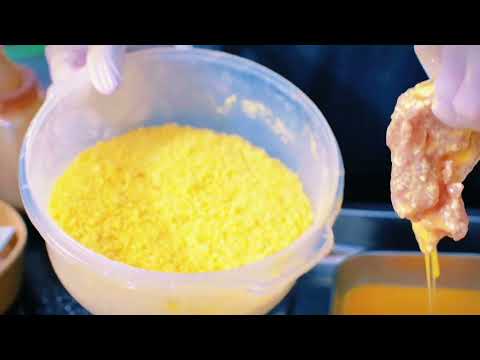 Cách mà chúng tôi làm ra miếng thịt heo tẩm bột chiên xù