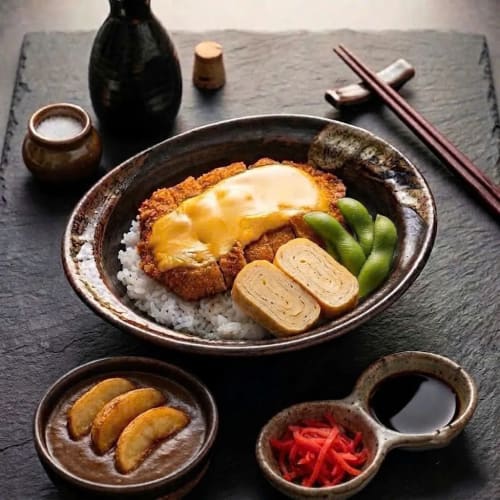 TÔ CƠM CÀ RI GÀ - CHEESE