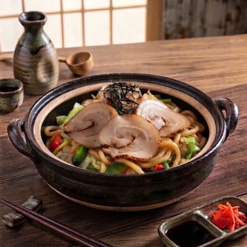 MÌ UDON XÀO THỊT HEO - UDON CHASHU ITAME