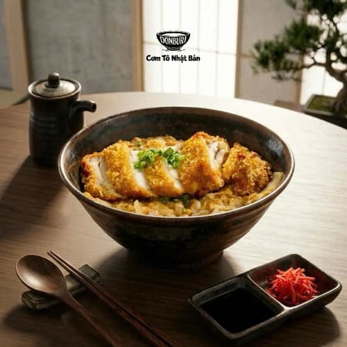 TÔ CƠM GÀ CHIÊN XÙ - TORI KATSUDON