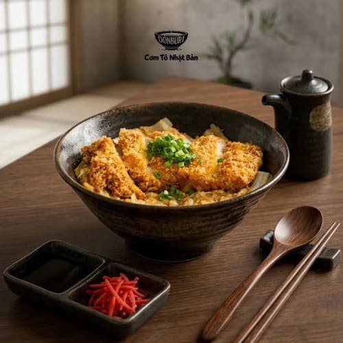 TÔ CƠM THỊT HEO CHIÊN XÙ - KATSUDON