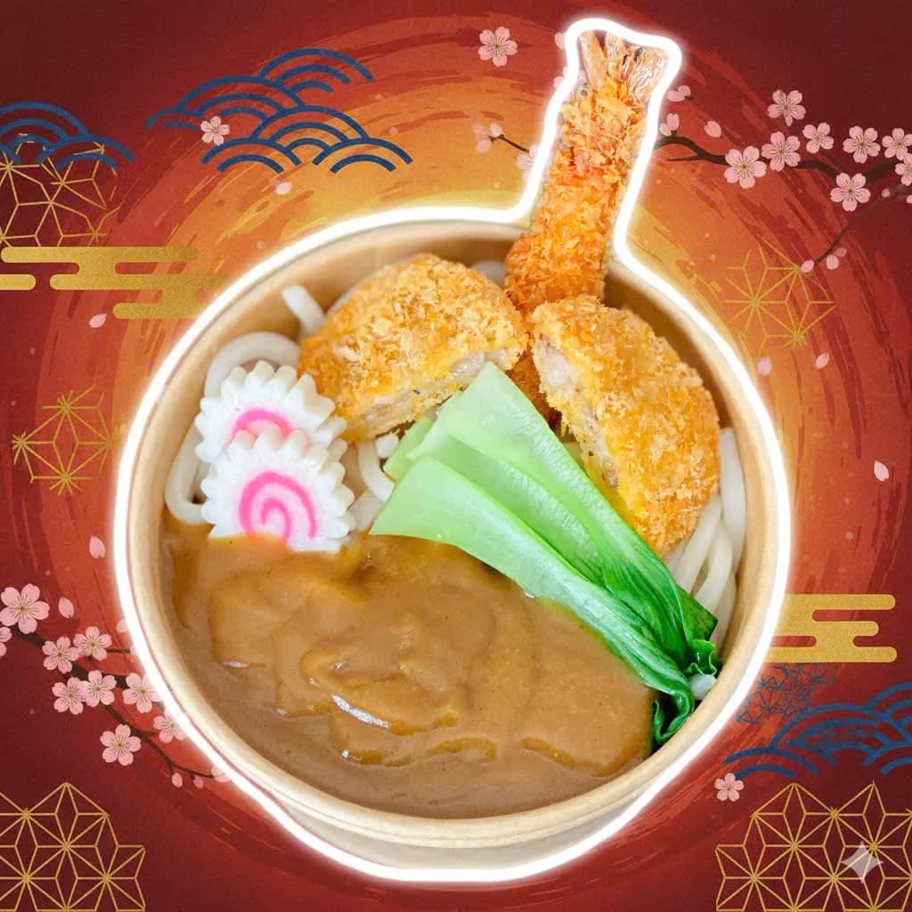 MÌ UDON CÀ RI TÔM ĐẶC BIỆT