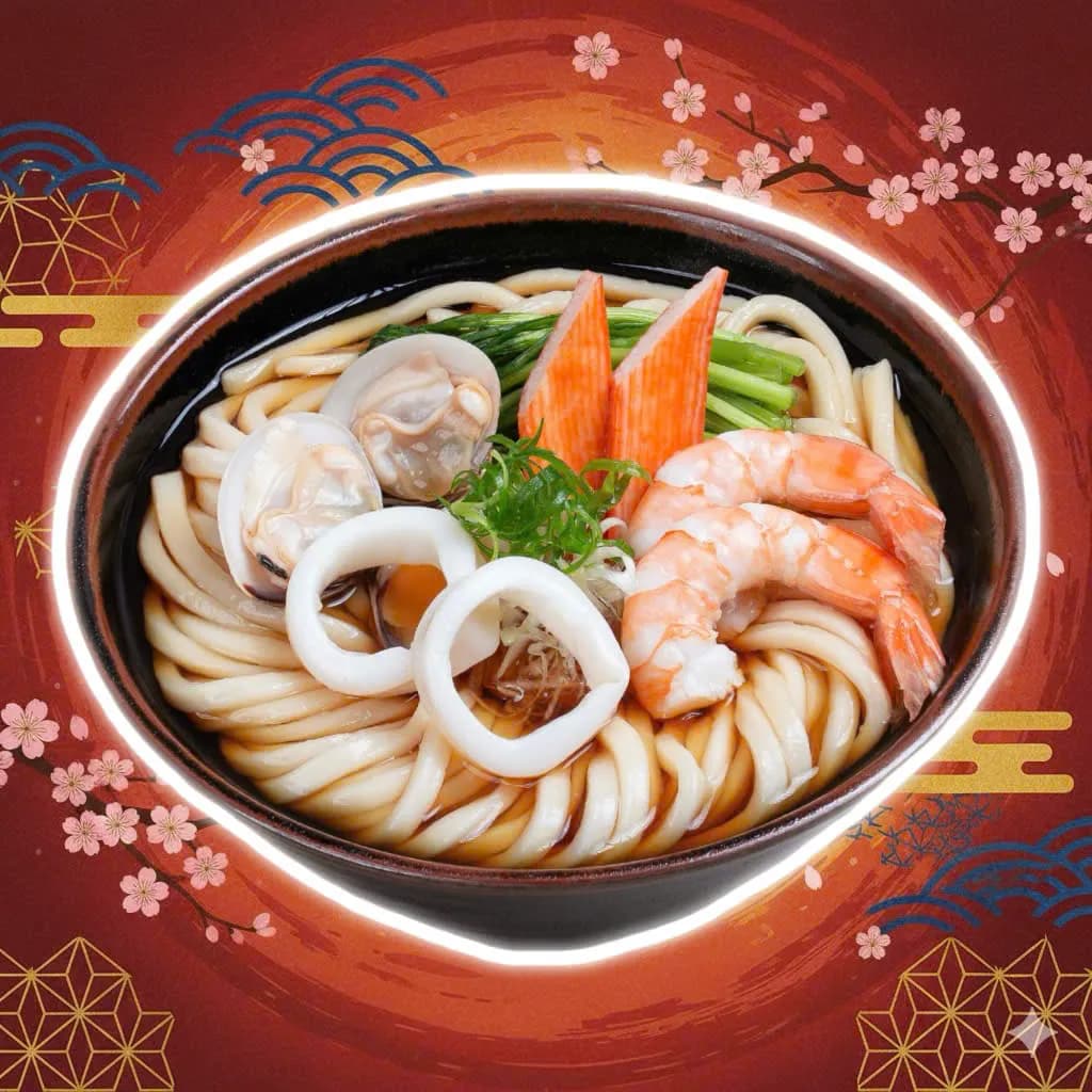 MÌ UDON HẢI SẢN - UDON SEAFOOD