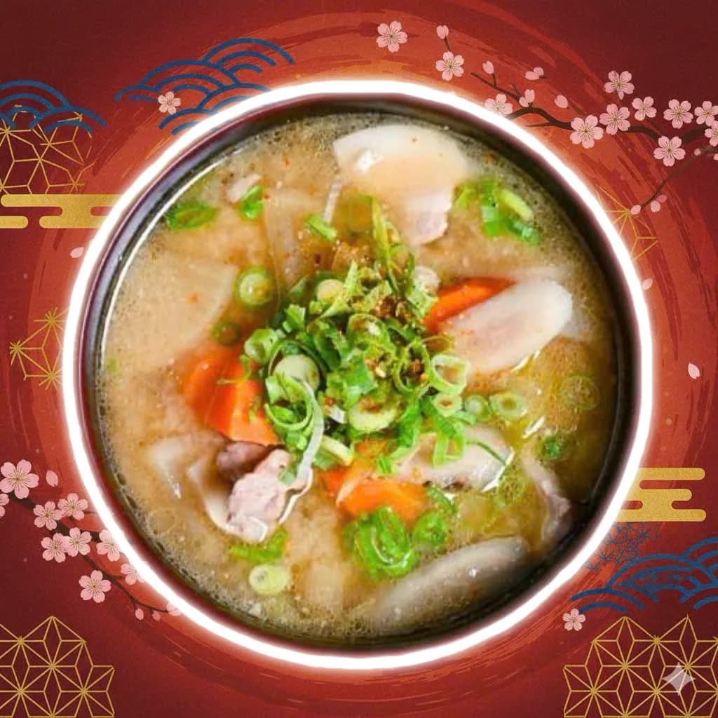 SUP THỊT HEO MISO RAU CỦ - BUTA MISO NABE
