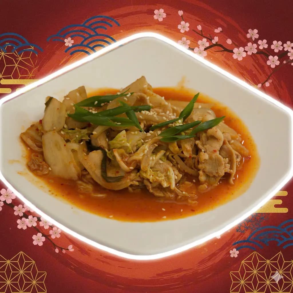 THỊT HEO XÀO KIM CHI - BUTA KIMCHI ITAME